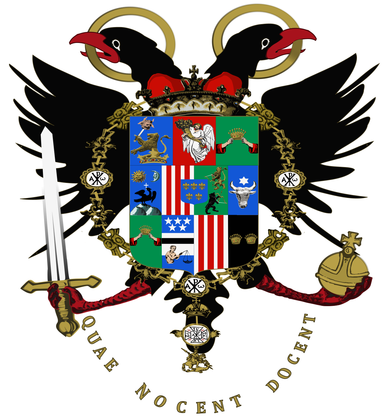 The Cantacuzène-Speransky coat of arms